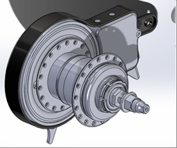 [HUBADACDISCREPL] 2 Speed hub ADAC for hydraulic disc brake replacement